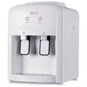 Ψύκτης νερού επιτραπέζιος MUHLER WD-33CTD για ζεστό και κρύο νερό, ψύξη με συμπιεστή, με ανοξείδωτη δεξαμενή κρύου νερού 3L, ικανότητα θέρμανσης 5L/H 80-95℃ και με δεξαμενή ζεστού νερού από ανοξείδωτο χάλυβα 0,8L.