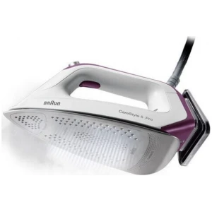 Σύστημα σιδερώματος Braun IS5155WH SS με iCare Technology για ανέμελο σιδέρωμα, εύκολα, γρήγορα, με ασφάλεια για όλα τα υφάσματα, με extra large αποσπώμενο δοχείο νερού χωρητικότητας 2lt και νέο σύστημα καθαρισμού αλάτων Fast Clean System! Έτοιμο για χρήση σε μόλις 2 λεπτά! Με 7.5bar πίεση ατμού και 125 gr/min συνεχή ροή ατμού.