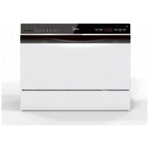 Πλυντήριο πιάτων Midea MTD55S400W με χωρητικότητα 6 σερβίτσια, με καλάθι για μαχαιροπίρουνα και 7+ προγράμματα (Auto/Intensive/ 90΄/Eco:230’/Rapid/Self Clean/Cloud Wash)