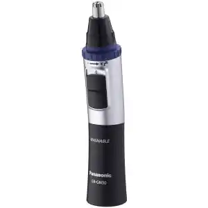 Trimmer μηχανή Panasonic ERGN30K503, με περιστρεφόμενη κεφαλή για αφαίρεση τριχών με ακρίβεια. Διαθέτει αυτοακονιζόμενες λεπίδες από ανοξείδωτο ατσάλι και ζυγίζει μόνο 62 γραμμάρια.