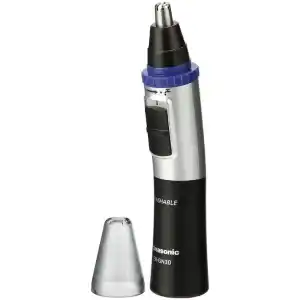 Trimmer μηχανή Panasonic ERGN30K503, με περιστρεφόμενη κεφαλή για αφαίρεση τριχών με ακρίβεια. Διαθέτει αυτοακονιζόμενες λεπίδες από ανοξείδωτο ατσάλι και ζυγίζει μόνο 62 γραμμάρια.