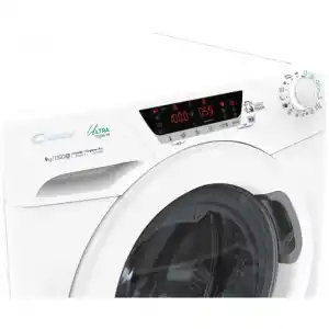 Το πλυντήριο ρούχων Candy HE 129TXME/1-S, έχει χωρητικότητα κάδου κατάλληλη για έως και 9 κιλά άπλυτων ρούχων, και μπορεί να καλύψει τις ανάγκες μιας πενταμελούς οικογένειας. Η φόρτωση των ρούχων γίνεται από τη στρογγυλή πόρτα στο μπροστινό μέρος της συσκευής, και για τον λόγο αυτό ονομάζεται εμπρόσθιας φόρτωσης.