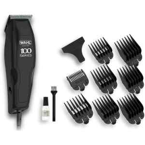 Η επαγγελματική κουρευτική μηχανή Wahl Home Pro 100 είναι μία ισχυρή κουρευτική μηχανή ρεύματος, που συνιστάται για «δύσκολα» μαλλιά, αλλά και για μούσι.