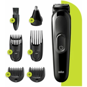 Ξυριστική μηχανή Braun All-In-One MGK3220 είναι σετ περιποίησης γενειάδας-μαλλιών 6 σε 1 Braun MGK3220 με λεπίδες μεγάλης διάρκειας ζωής, περικοπή 50 λεπτών με φόρτιση 10 ωρών και 13 ρυθμίσεις μήκους.