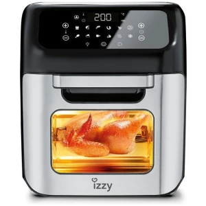 Φριτέζα αέρος Izzy IZ-8205 για μαγείρεμα & ψήσιμο με τεχνολογία κυκλοφορίας θερμού αέρα υψηλής ταχύτητας, με Rapid Air Technology, για γρήγορα αποτελέσματα και ψηφιακή οθόνη αφής με 12 προεπιλεγμένα προγράμματα.