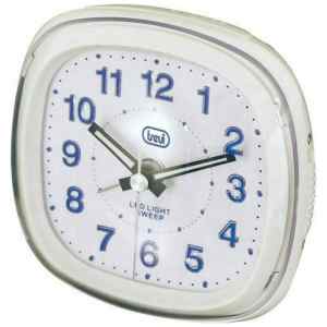 To επιτραπέζιο αναλογικό ρολόι ξυπνητήρι Trevi SeL-3050 σε λευκό έχει σχεδιαστεί για να παράγει έναν ήχο ειδοποίησης σε συγκεκριμένη ώρα και/ή ημερομηνία που του έχετε ορίσει.