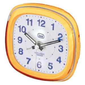 To επιτραπέζιο αναλογικό ρολόι ξυπνητήρι Trevi SL 3050 πορτοκαλί έχει σχεδιαστεί για να παράγει έναν ήχο ειδοποίησης σε συγκεκριμένη ώρα και/ή ημερομηνία που του έχετε ορίσει.