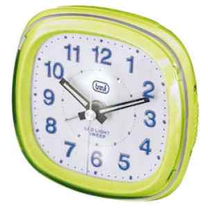 To επιτραπέζιο αναλογικό ρολόι ξυπνητήρι Trevi SL 3050 πράσινο έχει σχεδιαστεί για να παράγει έναν ήχο ειδοποίησης σε συγκεκριμένη ώρα και/ή ημερομηνία που του έχετε ορίσει.