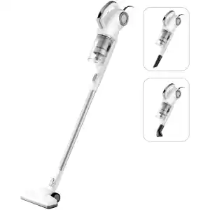 Ηλεκτρική σκούπα Stick Midea 20S0AW και σκουπάκι για στερεούς ρίπους, με καλώδιο 5 μέτρων από Midea. Ιδανική για καθημερινή χρήση, με υψηλή απόδοση. Θα γίνει ο καλύτερος σύμμαχος για την καθαριότητα του σπιτιού σας.