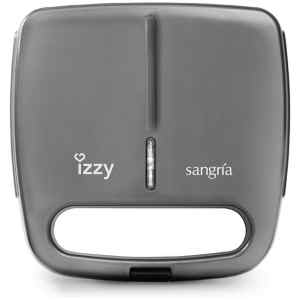 Η τοστιέρα Izzy Sangria IZ-2011 Grey, με ισχύ 800 Watt, μπορεί να ψήσει ταυτόχρονα έως και 2 τόστ. Οι πλάκες της είναι με ραβδώσεις, οι οποίες δε συγκρατούν πολλά υγρά όπως λάδια και λίπη, και έτσι το ψήσιμο γίνεται πιο υγιεινό. Μονοκόμματες αντικολλητικές πλάκες γκριλ για εύκολο καθαρισμό και λυχνίες λειτουργίας και επίτευξης θερμοκρασίας.