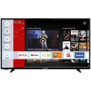 Η τηλεόραση Smart United UN40322S με λεπτό σχεδιασμό, ανάλυση εικόνας HD-Ready και σύνδεση μέσω Wi-Fi, σου προσφέρει αξέχαστες στιγμές διασκέδασης σε συνδυασμό με υψηλές επιδόσεις. Απόλαυσε τις αγαπημένες σου ταινίες και σειρές από το προεγκατεστημένο Netflix και το Amazon Prime, ή κάνε streaming μέσω mιracast απο την smart συσκευή σου.