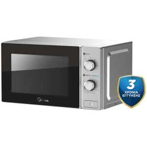 Ο φούρνος μικροκυμάτων Midea MM720C2AT-SB Inox με ισχύ 700W, ζεσταίνει όλα τα αγαπημένα σας φαγητά σε δευτερόλεπτα. Είναι εύκολος και πρακτικός στη χρήση, χάρη στα 5 προγράμματα λειτουργίας, τον χρονοδιακόπτη με ρύθμιση χρόνου από 1' μέχρι 35' και τους περιστροφικούς διακόπτες λειτουργίας, ενώ χάρη στις 5 διαφορετικές επιλογές ισχύος, σας δίνει τη δυνατότητα να ρυθμίσετε σωστά και με ακρίβεια την προετοιμασία οποιουδήποτε πιάτου.