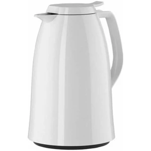 Η κανάτα θερμός Tefal Mambo Jug White είναι κατάλληλη τόσο για ζεστά όσο και για κρύα ροφήματα. Χρησιμοποιώντας προηγμένη τεχνολογία μόνωσης διπλού τοιχώματος με κενό εξασφαλίζει ότι η θερμοκρασία από το εσωτερικό δεν μπορεί να κινηθεί προς τα έξω. Το κενό που μεσολαβεί μεταξύ εσωτερικού και εξωτερικού τοιχώματος καθυστερεί πολύ την αλλαγή θερμοκρασίας επιτρέποντας έτσι να παραμένει το περιεχόμενο στην θερμοκρασία που θέλετε. Διαθέτει λαβή για να μπορείτε να το κρατάτε με ευκολία. Εξωτερικά διαθέτει πλαστική επένδυση.