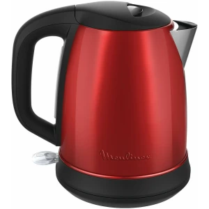 Βραστήρας Moulinex BY5505 Subito Winered κόκκινος, ανακαλύπτεται ξανά η απόλαυση του πρωινού. Η χωρητικότητα 1,7 λίτρων είναι ιδανική για τις καθημερινές ανάγκες για ζεστά ροφήματα. Διαθέτει αρθρωτό καπάκι που ανοίγει εύκολα με το πάτημα ενός κουμπιού και αποσπώμενο αντιαλκαλικό φίλτρο.