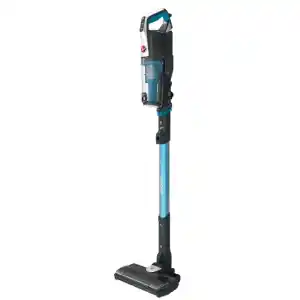 Η επαναφορτιζόμενη σκούπα Hoover HF500 HF522STP 011 είναι το συμπαγές stick καθαρισμού με μπαταρία που έχει σχεδιαστεί για να προσφέρει εντυπωσιακή απόδοση κατά τη συλλογή σκόνης και σκουπιδιών. Το μηχανοκίνητο ακροφύσιο με ενσωματωμένη βούρτσα αποτρέπει το τύλιγμα των μαλλιών γύρω της κατά τον καθαρισμό. Όταν βρίσκεται σε λειτουργία αποθήκευσης, έχει ύψος μόνο 69 cm, πρακτικό για αποθήκευση όπου θέλετε.