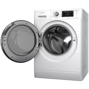 Πλυντήριο-Στεγνωτήριο Whirlpool FFWDD 107426 BSV EE με πρωτοποριακή τεχνολογία, ειδικά χαρακτηριστικά και φιλικά προς τον χρήστη χειριστήρια για άριστα αποτελέσματα πλύσης και στεγνώματος, πρόσθετη φροντίδα για τα υφάσματα και ευκολία χρήσης μέσω αυτόματων ρυθμίσεων.
