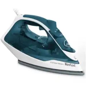 Σίδερο ατμού Tefal FV2839 Express Steam , για γρήγορη και εύκολη εμπειρία σιδερώματος. Με συμπαγή σχεδιασμό και εργονομική σκανδάλη ατμού, τα οποία συνδυάζονται με αντικολλητική πλάκα για εξαιρετική ευκολία στη χρήση, για γρήγορα αποτελέσματα και για την αντιμετώπιση ακόμη και των πιο επίμονων τσακίσεων.
