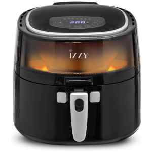 Η φριτέζα αέρος Izzy IZ-8215 με ισχύ 1800W και κάδο με χωρητικότητα 9 λίτρα, είναι μια ιδανική λύση για να μαγειρεύετε πιο υγιεινά και οικονομικά σε σχέση με τις κλασικές φριτέζες, καθώς χρειάζεται ελάχιστο λάδι (1-2 κουταλιές).
