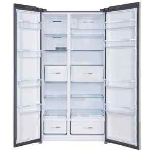 Ψυγείο ντουλάπα Morris T74505DSN χωράει τις ανάγκες όλης της οικογένειας. Μεγάλη χωρητικότητα 505 λίτρων εκ των οποίων συντήρηση 324lt και κατάψυξη 181lt για να αποθηκεύσετε ότι χρειάζεστε. Με τεχνολογία Full NoFrost αποτρέπει την δημιουργία πάγου στο εσωτερικό του ψυγείου, καταργώντας την επίπονη διαδικασία της απόψυξης για τον καθαρισμό του πάγου.