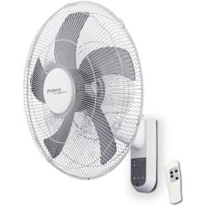Ανεμιστήρας τοίχου Primo 15833R με ισχύ 65 Watt. Διαθέτει 3 ταχύτητες, τηλεχειρισμό, με χρονοδιακόπτη 7,5 ωρών και δυνατότητα 4 επιλογών, 1 ώρας, 2 ωρών, 4 ωρών και 7,5 ωρών.