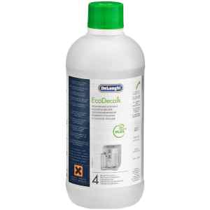Υγρό καθαριστικό καφετιέρας Delonghi Ecodecalk 5513296041 κατάλληλο για όλες τις μηχανές καφέ και 3 φορές πιο αποτελεσματικό και πιο γρήγορο σε σύγκριση με τα παραδοσιακά υγρά αφαλάτωσης.