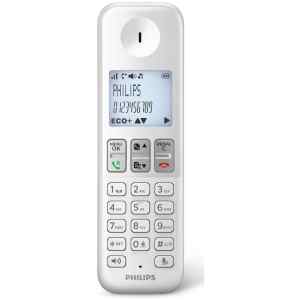 Το ασύρματο τηλέφωνο Philips D2501S-34 λευκό έχει τη δυνατότητα αποθήκευσης τηλεφωνικών επαφών. Έχει λειτουργία αναγνώρισης κλήσης για να βλέπετε ποιός σας καλεί. Επιπλέον, όταν δεν χρησιμοποιείτε το τηλέφωνο, μπορείτε να ενεργοποιήσετε την λειτουργία eco για εξοικονόμηση ενέργειας και μείωση της εκπεμπόμενης ακτινοβολίας.