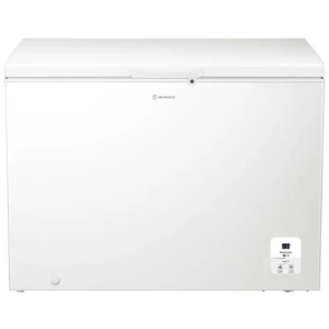 Καταψύκτης μπαούλο Morris W70297EED με συνολική ωφέλιμη χωρητικότητα 297 lt, κατάψυξη 4 αστέρων, ικανότητα κατάψυξης σε 24 ώρες, 13.6 kg και χρόνο διατήρησης τροφίμων σε διακοπή ρεύματος 40 ώρες.