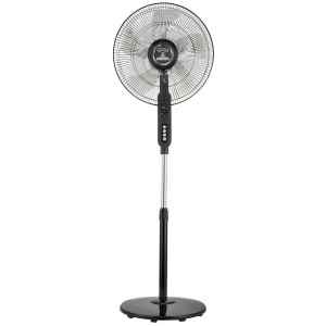 Ανεμιστήρας ορθοστάτης Juro-Pro Anemos στα 60 Watt, με διάμετρο 40 cm (16’’ ιντσών). Διαθέτει 3 επιλογές ταχύτητας, ρύθμιση κάθετης κλίσης και ρυθμιζόμενο ύψος για να προσαρμόζεται ο διαχεόμενος αέρας. Εύκολη και άνετη αλλαγή στις ρυθμίσεις με το τηλεχειριστήριο ενώ μπορεί να προγραμματιστεί η απενεργοποίηση της συσκευής με τον χρονοδιακόπτη.