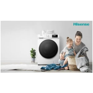 Με το πλυντήριο-στεγνωτήριο ρούχων Hisense WDQA1014 EVJM απολαύστε ρούχα πεντακάθαρα, χωρίς ζάρες έτοιμα για να αποθηκευτούν στην ντουλάπα σας. Τα ρούχα σας θα είναι πάντα στεγνά ακόμα και τις πιο κρύες μέρες του χειμώνα. Παράλληλα, ο συνδυασμός των δύο λειτουργιών σε μία μόνο συσκευή εξοικονομεί χώρο και προσδίδει πρακτικότητα και αμεσότητα.