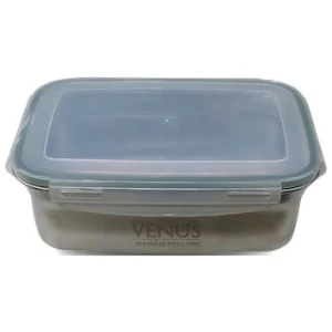 Το φαγητοδοχείο Venus 18/10 Inox 800ml είναι κατασκευασμένο από inox, ένα υλικό που το κάνει ελαφρύ, εύκολο στη μεταφορά και ανθεκτικό, δεν είναι όμως κατάλληλο για φούρνο μικροκυμάτων. Είναι εύκολο στο καθάρισμα και έχει αντιβακτηριδιακές ιδιότητες.