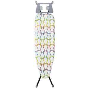 Η σιδερώστρα Comfort 15509 110x33cm είναι κατάλληλη για σίδερο ατμού, με επιφάνεια ανθεκτική σε υψηλές θερμοκρασίες. Διαθέτει ειδικά αντιολισθητικά πόδια για να παραμένει σταθερή κατά τη χρήση. Είναι πτυσσόμενη ώστε να μεταφέρεται και να αποθηκεύεται εύκολα χωρίς να καταλαμβάνει πολύ χώρο.