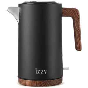 Ο βραστήρας Izzy IZ-3016 μαύρος διαθέτει ισχύ 2200 Watt και χωρητικότητα 1.7 λίτρα. Μπορεί να σας προσφέρει έως και 8 φλιτζάνια ζεστού νερού. Αποτελεί έναν πολύ χρήσιμο βοηθό για την κουζίνα σας, καθώς ζεσταίνει το νερό σε μικρότερο χρονικό διάστημα, σε σχέση με ένα γκαζάκι ή μια εστία. Έτσι μπορείτε να φτιάξετε πολύ γρήγορα ένα ζεστό ρόφημα ή ακόμα και να τον χρησιμοποιήσετε στις μαγειρικές σας παρασκευές.