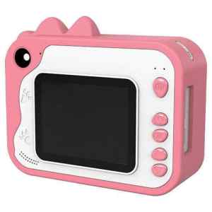 Η φωτογραφική μηχανή Kiddoboo KBP80-PNK είναι ειδικά σχεδιασμένη για παιδιά, υιοθετεί την τεχνολογία θερμικών εκτυπωτών. Απλώς πατήστε το κουμπί και μπορείτε να λάβετε μια ασπρόμαυρη εκτυπωμένη εικόνα σε ένα δευτερόλεπτο.