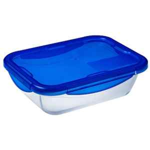 Φαγητοδοχείο Pyrex Cook & Go 333242 είναι ορθογώνιο φαγητοδοχείο Cook&Go 3.3L. Η ανθεκτικότητα του σε εναλλαγές θερμοκρασίας έως 220°C, το κάνει ιδανικό για μαγείρεμα και αποθήκευση.