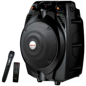Το σύστημα Karaoke Akai SS022A-X6 μαύρο, μπορεί να χρησιμοποιηθεί σε υπολογιστές, κινητά τηλέφωνα, DVD, VCD, CD, LD, TV, MP3, ραδιόφωνο, ηλεκτρονικό πιάνο και συσκευές που έχουν έξοδο ήχου, για να σας προσφέρει την απόλυτη εμπειρία ήχου.