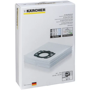 Οι σακούλες σκούπας Karcher 2.863-006.0 είναι εξαιρετικά ανθεκτικές στη φθορά σακούλες φίλτρου από μαλακό ύφασμα έχουν υψηλή κατακράτηση σκόνης και επιτρέπουν σημαντικά μεγαλύτερα διαστήματα αναρρόφησης σε σύγκριση με τις χάρτινες σακούλες φίλτρου. Οι σακούλες φίλτρου από μαλακό ύφασμα είναι κατάλληλες για τις σκούπες αναρρόφησης πολλαπλών χρήσεων Kärcher Home & Garden από τις σειρές MV 4 έως MV 6 και WD 4 έως WD 6.