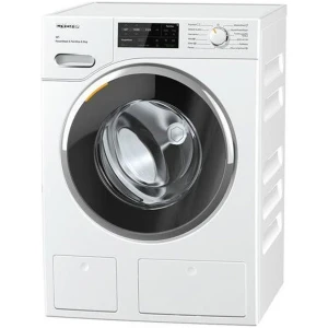 Το πλυντήριο ρούχων Miele WWI860 WCS έχει προεπιλογή έναρξης προγράμματος σας επιτρέπει να προσδιορίσετε πότε θέλετε να ξεκινήσει το επόμενο πρόγραμμα. Αυτό είναι μεγάλο πλεονέκτημα αν θέλετε να χρησιμοποιείτε νυκτερινό τιμολόγιο ρεύματος ή αν το πρόγραμμα πρέπει να τελειώσει συγκεκριμένη ώρα, π.χ. όταν γυρίζετε από τη δουλειά. Μπορείτε να μεταθέσετε την έναρξη έως και για 24 ώρες. Στην οθόνη εμφανίζεται επίσης και ένδειξη για το πότε θα τελειώσει το τρέχον πρόγραμμα.