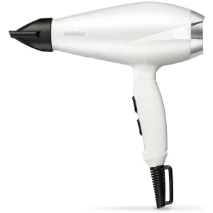 Σεσουάρ μαλλιών Babyliss 6704WE που διαθέτει υψηλή ισχύ με δυνατή ροή αέρα για γρήγορο στέγνωμα και φορμάρισμα των μαλλιών. Έχει μακρύ καλώδιο, που επιτρέπει την ελευθερία κινήσεων και το καθιστά βολικό κατά τη χρήση του.