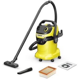 Σκούπα Υγρών/Στερεών Karcher WD 5 V-25/5/22 είναι ενεργειακά αποδοτική λύση για τον καθαρισμό μέσα και γύρω από το σπίτι. Η σκούπα υγρής και ξηρής αναρρόφησης WD 5 V-25/5/22 αποτελεί εξαιρετική επιλογή χάρη στα βέλτιστα αποτελέσματα καθαρισμού που παρέχει σε ξηρούς, υγρούς, λεπτούς ή χονδροειδείς ρύπους με κατανάλωση ισχύος 1100 watt.
