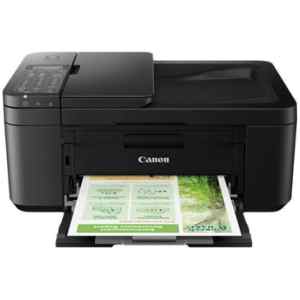 Πολυμηχάνημα Inkjet Canon Pixma TR4650 με μικρό, ευέλικτο, εύκολο στη διαμόρφωση και χρήση πολυμηχάνημα 4 σε 1, με αυτόματο τροφοδότη εγγράφων (ADF) και εύκολη σύνδεση σε Wi-Fi και cloud, καθιστώντας το ιδανικό για όσους εργάζονται από το σπίτι.