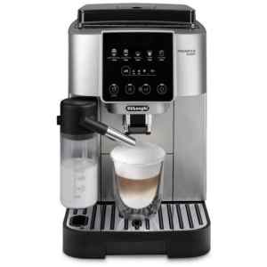Η καφετιέρα Espresso Delonghi Magnifica ECAM220.80.SB ασημί/μαύρο από τον κόκκο στο φλιτζάνι ικανοποιεί κάθε γεύση καφέ με φιλικό προς το χρήστη χειρισμό και προσαρμοσμένη επιλογή ροφημάτων, που παραδίδονται με ένα μόνο άγγιγμα.