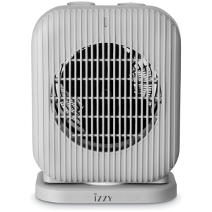 Αερόθερμο δωματίου Izzy ΙΖ-9037 γκρι με περιστρεφόμενο αερόθερμο δωματίου & μπάνιου με IP21, 2 ρυθμίσεις θέρμανσης 1000W – 2000W, λειτουργία ανεμιστήρα, εργονομική λαβή για εύκολη μεταφορά, ρυθμιζόμενος θερμοστάτης για διατήρηση της επιθυμητής θερμοκρασίας, προστασία κατά της υπερθέρμανσης, ύστημα ασφαλείας σε περίπτωση πτώσης και αθόρυβη λειτουργία.