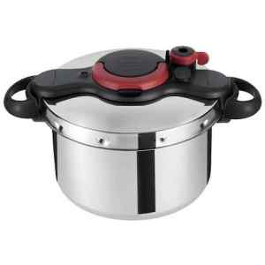 Χύτρα ταχύτητας Tefal Clipso Minut'Easy P46207 6lt από ανοξείδωτο ατσάλι που μαγειρεύει έως 2 φορές πιο γρήγορα. Με αρκετά μεγάλη χωρητικότητα και ελαφρύ πρακτικό σχεδιασμό, είναι η τέλεια λύση για πεντανόστιμα γεύματα, εύκολα, γρήγορα και με ασφάλεια.