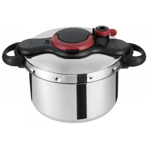 Χύτρα ταχύτητας Tefal Clipso Minut'Easy P46207 6lt από ανοξείδωτο ατσάλι που μαγειρεύει έως 2 φορές πιο γρήγορα. Με αρκετά μεγάλη χωρητικότητα και ελαφρύ πρακτικό σχεδιασμό, είναι η τέλεια λύση για πεντανόστιμα γεύματα, εύκολα, γρήγορα και με ασφάλεια.