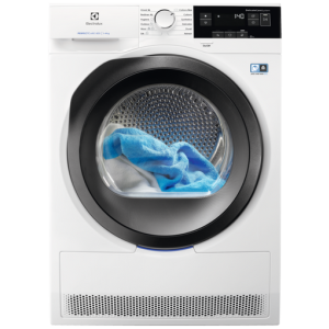 Με το στεγνωτήριο ρούχων Electrolux EW8HS259S μπορείτε να είστε σίγουροι ότι τα ρούχα θα συνεχίσουν να έχουν υπέροχη όψη και αίσθηση με το σύστημα DelicateCare του στεγνωτηρίου PerfectCare 800. Ρυθμίζει τη σωστή θερμοκρασία για κάθε ρούχο, ενώ η κίνηση του κάδου προσαρμόζεται στο συγκεκριμένο ύφασμα. Έτσι, τα ρούχα λαμβάνουν ακριβώς τη σωστή φροντίδα, ακόμα και εκείνα που δεν θα σκεφτόσασταν ποτέ να βάλετε στο στεγνωτήριο.