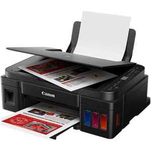 Με το πολυμηχάνημα Inkjet Canon Pixma G3410 απολαύστε σημαντική εξοικονόμηση χρημάτων με ασυναγώνιστη απόδοση σελίδων, εκτύπωση εγγράφων και ζωηρών φωτογραφιών με χαμηλό κόστος αλλά υψηλή ποιότητα, καθώς και έξυπνη συνδεσιμότητα με έξυπνες συσκευές και το cloud, με αυτό το αξιόπιστο πολυμηχάνημα Wi-Fi για το σπίτι ή το γραφείο.