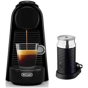 Η καφετιέρα De'Longhi Essenza Mini Bundle EN85.BAE προσφέρει 2 προγραμματιζόμενα μεγέθη κούπας, απίστευτη ευκολία στη χρήση, ενώ φτιάχνει τον τέλειο καφέ. Η εκπληκτικά μικρή μονάδα σερβίρει εξαιρετικό καφέ σε λίγα μόλις λεπτά χάρη στην αντλία υψηλής πίεσης.
