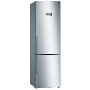 Τοποθετήστε το ψυγειοκαταψύκτης Bosch KGN397LEQ Inox όπου εσείς θέλετε, χωρίς περιορισμούς. Άλλα κοινά μοντέλα ψυγείων στην αγορά χρειάζονται περίπου 10 εκατοστά απόσταση μέχρι τον τοίχο για να μπορέσετε να ανοίξετε τις πόρτες και τα συρτάρια τους. Χάρη στην πρωτοποριακή τεχνολογία Perfect Fit, οι ελεύθεροι ψυγειοκαταψύκτες Bosch μπορούν να τοποθετηθούν ακριβώς δίπλα σε τοίχους και έπιπλα χωρίς ούτε χιλιοστό χώρου αναξιοποίητο. Χρειάζονται ακριβώς 70cm πλάτος μόνο, και ο ελεύθερος ψυγειοκαταψύκτης Bosch θα ταιριάξει γάντι στη θέση του.