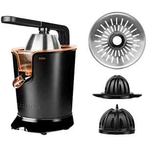 Ο ηλεκτρικός στίφτης Taurus SQ600X Easy Press είναι εδώ για να φροντίσει να έχεις υπέροχους χυμούς με πλούσια γεύση ανά πάσα στιγμή! Διαθέτει φίλτρο από ανοξείδωτο ατσάλι και εργονομικό μοχλό αποχυμωτή με λαβή από καουτσούκ.