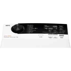 Το πλυντήριο ρούχων άνω φόρτωσης AEG LTR7E273G, έχει χωρητικότητα κάδου κατάλληλη για έως και 7 κιλά άπλυτων ρούχων, και μπορεί να καλύψει τις ανάγκες μιας οικογένειας τριών ατόμων. Η πόρτα βρίσκεται στο πάνω μέρος της συσκευής και η φόρτωση των ρούχων γίνεται κάθετα. Έτσι το γέμισμα είναι πιο ξεκούραστο, αφού δεν χρειάζεται πλέον να σκύβετε και να πιέζετε την πλάτη σας για να γεμίσετε τον κάδο. Είναι ιδανικό για τοποθέτηση σε στενότερους χώρους, καθώς το μήκος του είναι μόλις 39.7 εκατοστά.